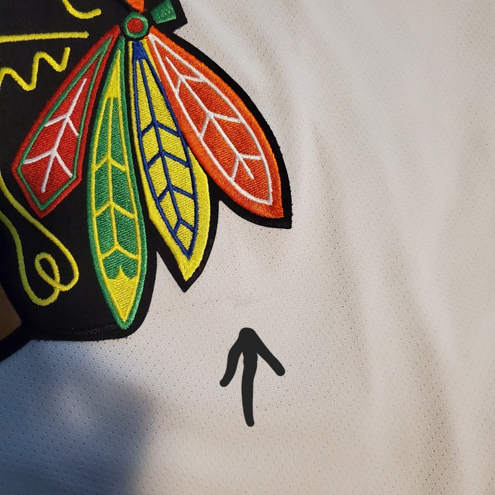 Vintage Stan Mikita Chicago Blackhawks CCM White Jersey - Picture 14 of 16